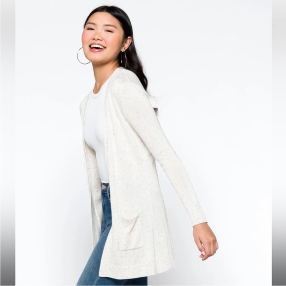 Stitches and Stripes - Speckled Cardigan- M - Picture 4 of 6